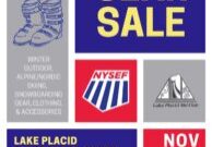 nysef ski sale poster